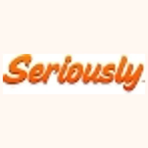 seriously brand logo for seriously.com