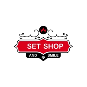 setshopandsmile brand logo for setshopandsmile.com