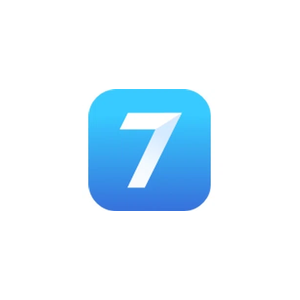 seven brand logo for seven.app