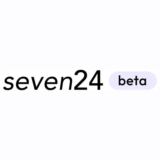 seven24 brand logo for seven24.ai