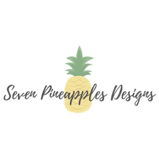 sevenpineapplesdesigns brand logo for sevenpineapplesdesigns.com