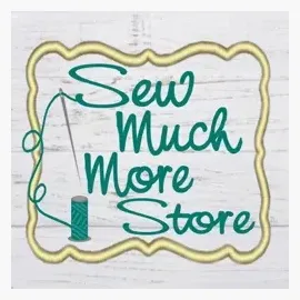 Myshopify brand logo for sewmuchmorestore.myshopify.com