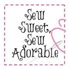 sewsweetsewadorable brand logo for sewsweetsewadorable.com