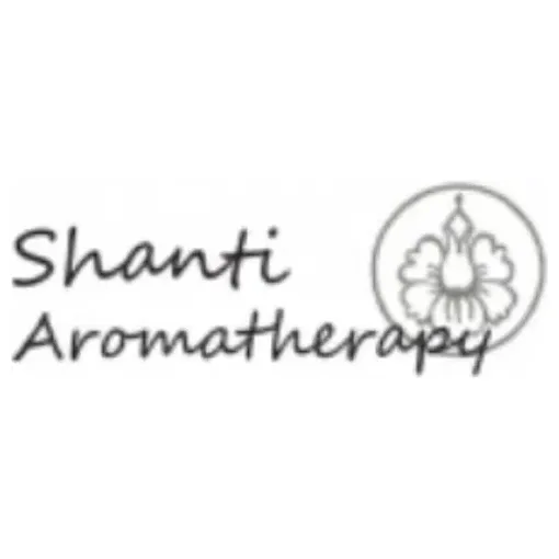 shantiaromatherapy brand logo for shantiaromatherapy.com