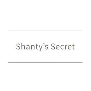 shantyssecret brand logo for shantyssecret.com
