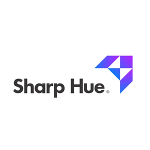sharphue brand logo for sharphue.com