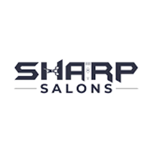 sharpsalons brand logo for sharpsalons.com