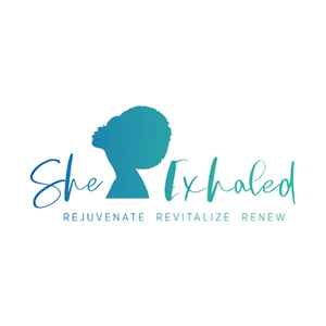 sheexhaled brand logo for sheexhaled.com