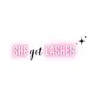 ShegotLashes brand logo for shegotlashes.com