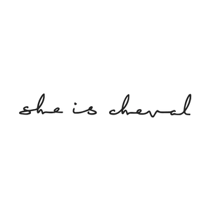 sheischeval brand logo for sheischeval.com