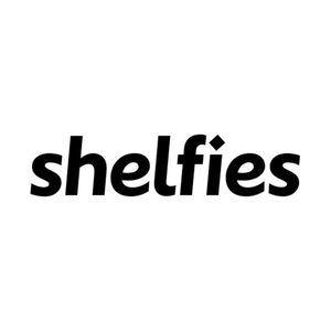 shelfies brand logo for shelfies.com