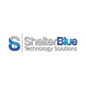 shelterblue brand logo for shelterblue.com