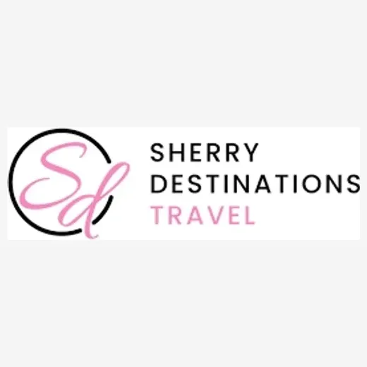 sherrydestinations brand logo for sherrydestinations.com