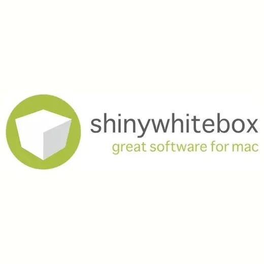 shinywhitebox brand logo for shinywhitebox.com