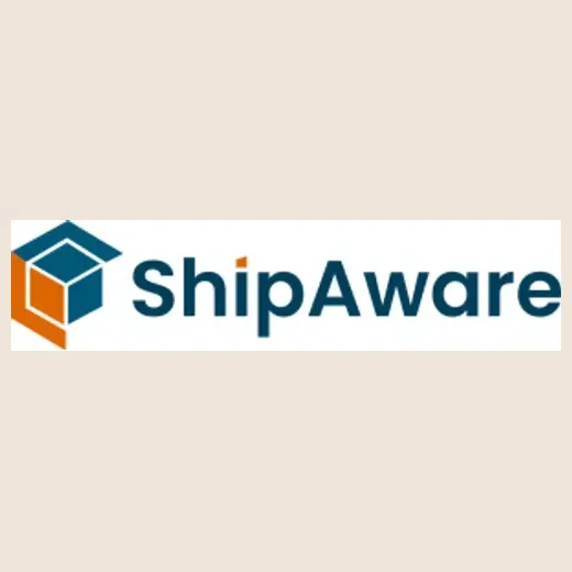shipaware brand logo for shipaware.com
