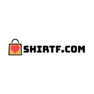 shirtf brand logo for shirtf.com