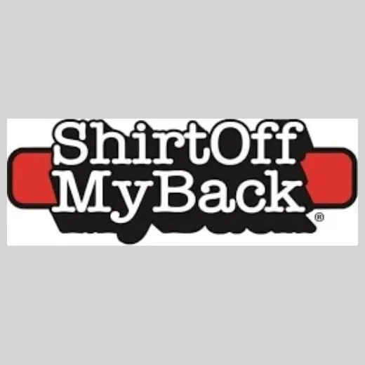 shirtoffmyback brand logo for shirtoffmyback.com