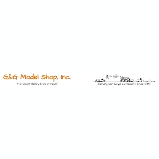 Gandgmodelshop brand logo for shop.gandgmodelshop.com