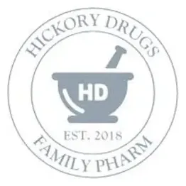 Hickorydrugs brand logo for shop.hickorydrugs.com