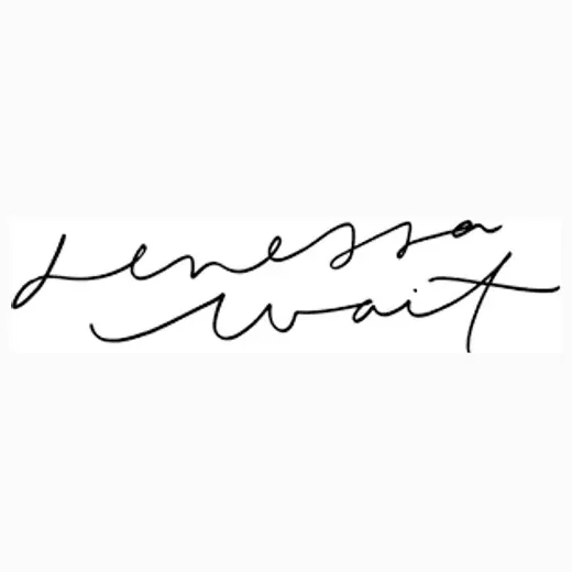 Jenessawait brand logo for shop.jenessawait.com