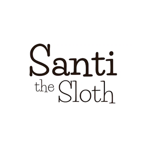 Santithesloth brand logo for shop.santithesloth.com