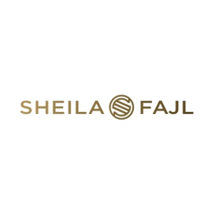 Sheilafajl brand logo for shop.sheilafajl.com