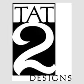 Tat2designs brand logo for shop.tat2designs.com