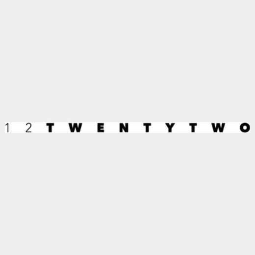 shop12twentytwo brand logo for shop12twentytwo.us