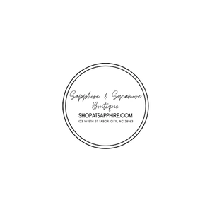 shopatsapphire brand logo for shopatsapphire.com