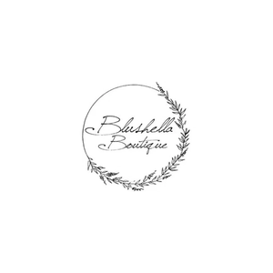 shopblushella brand logo for shopblushella.com