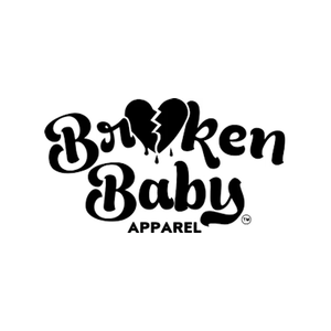 shopbrokenbabyapparel brand logo for shopbrokenbabyapparel.com