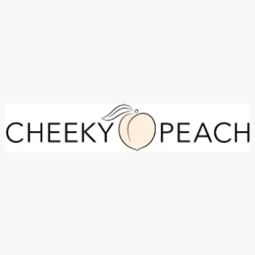 shopcheekypeach brand logo for shopcheekypeach.com