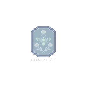 shopcloverandbee brand logo for shopcloverandbee.com