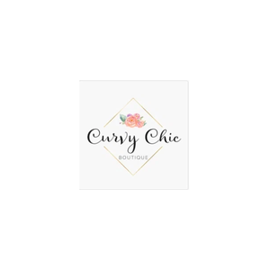 shopcurvychic brand logo for shopcurvychic.com