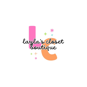 shoplaylasclosetboutique brand logo for shoplaylasclosetboutique.com