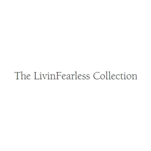 shoplivinfearless brand logo for shoplivinfearless.com