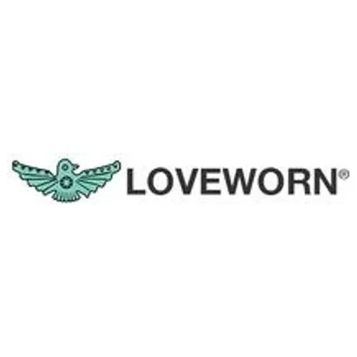 shoploveworn brand logo for shoploveworn.com