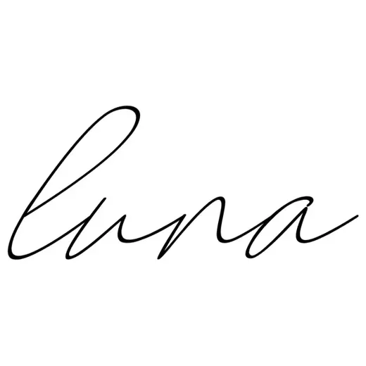 shoplunaboutique brand logo for shoplunaboutique.com