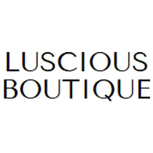 shoplusciousboutique brand logo for shoplusciousboutique.com