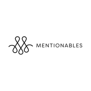 shopmentionables brand logo for shopmentionables.com