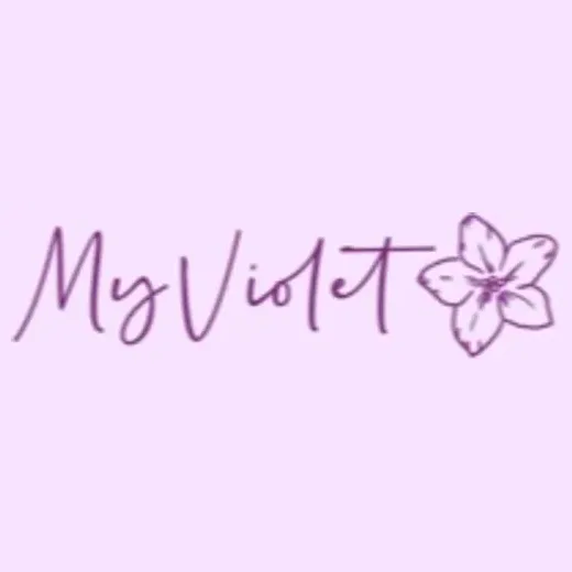 shopmyviolet brand logo for shopmyviolet.com