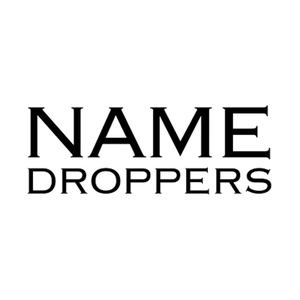 shopnamedroppers brand logo for shopnamedroppers.com