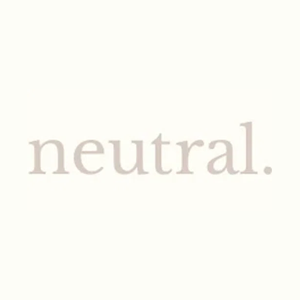 shopneutralclothing brand logo for shopneutralclothing.com