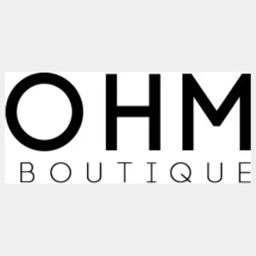 shopohmboutique brand logo for shopohmboutique.com