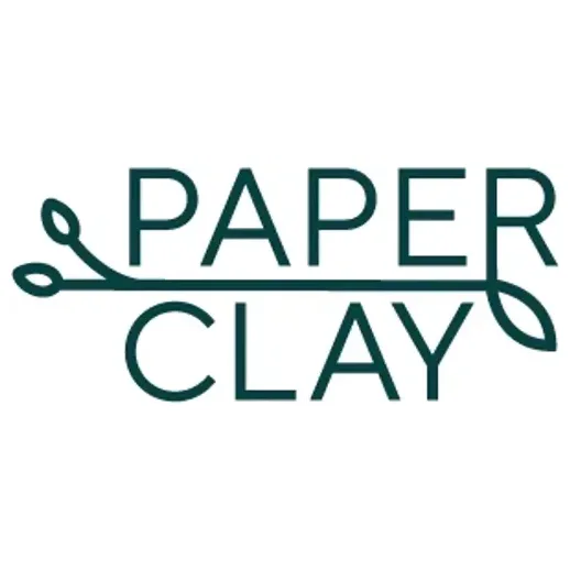shoppaperandclay brand logo for shoppaperandclay.com