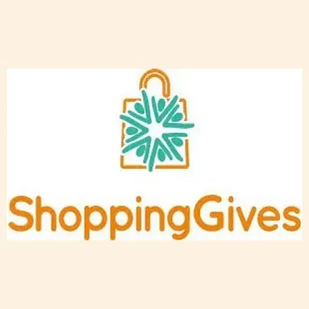 shoppinggives brand logo for shoppinggives.com