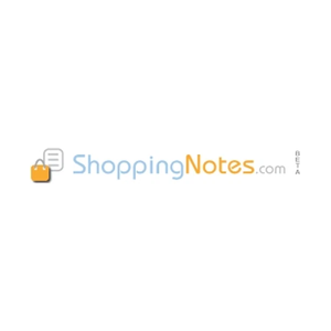 shoppingnotes brand logo for shoppingnotes.com