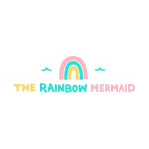 shoprainbowmermaid brand logo for shoprainbowmermaid.com