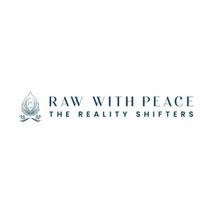 shoprawwithpeace brand logo for shoprawwithpeace.com