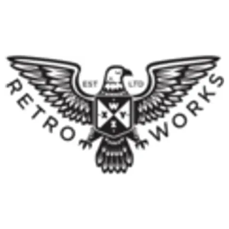 shopretroworks brand logo for shopretroworks.com